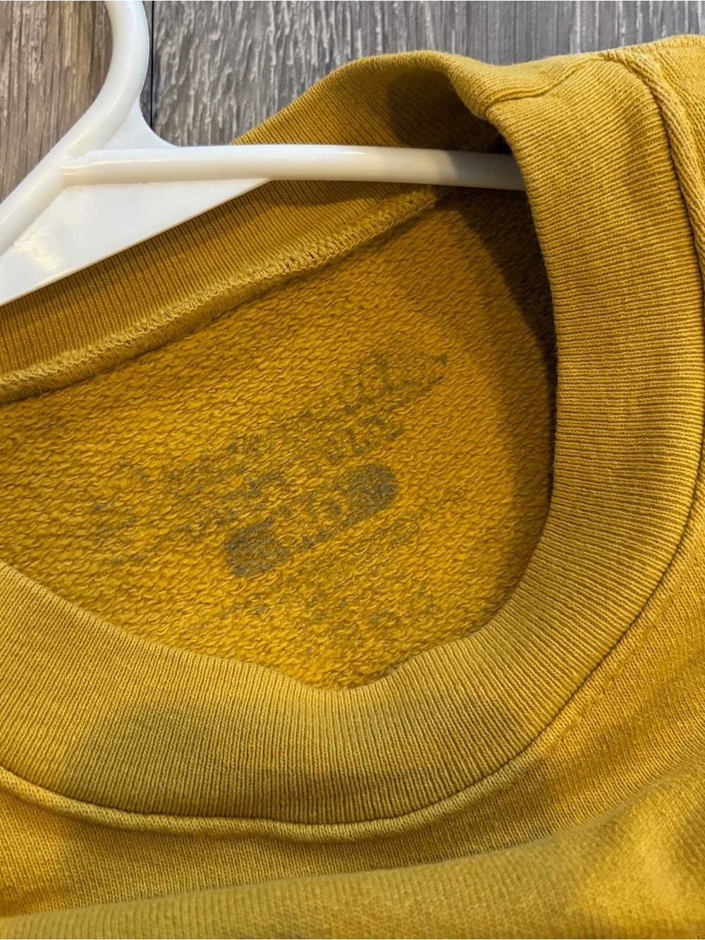 Dreamville Festival Crewneck Mustard Yellow Sweatshirt Size M - Picture 4 of 6